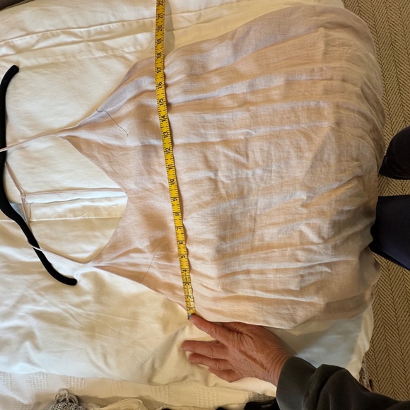 Andrea & Joen Light pink soft linen shift dress - Picture 8 of 13